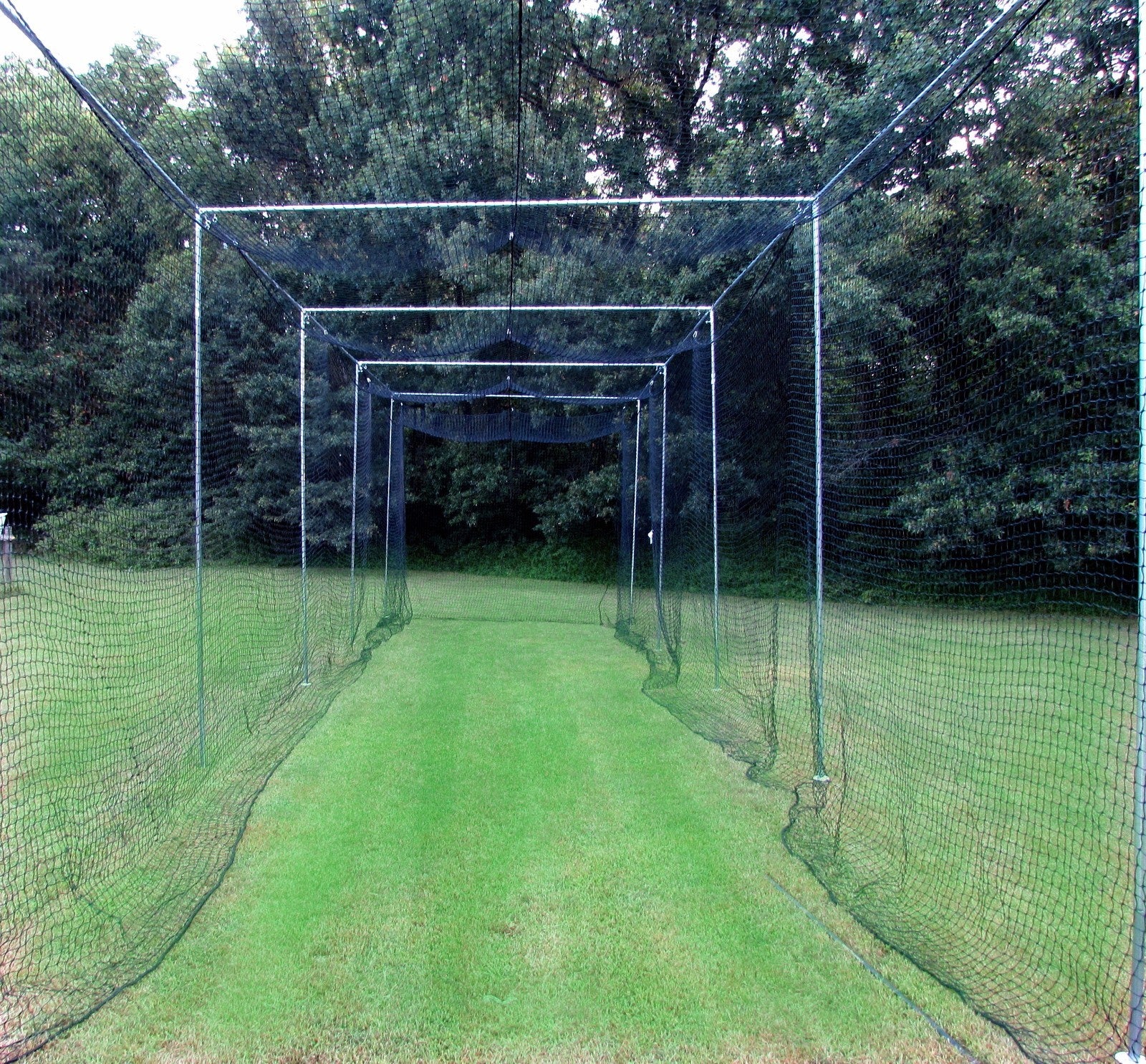 Jones-Sports Batting Cage Nets W/ Optional Frame Kit Netting Is #42 Twine 60-Ply