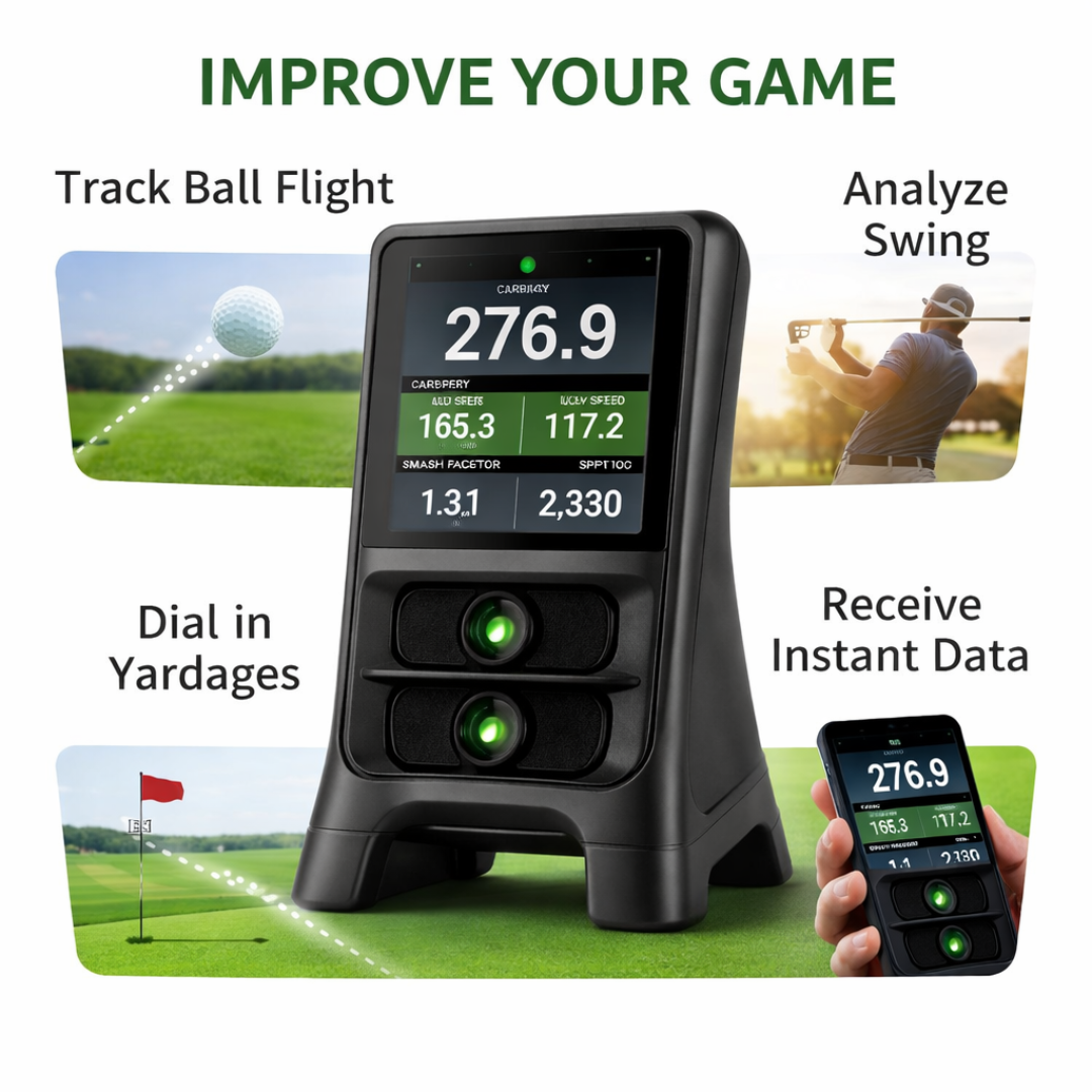 DuoRadar Studio Launch Monitor