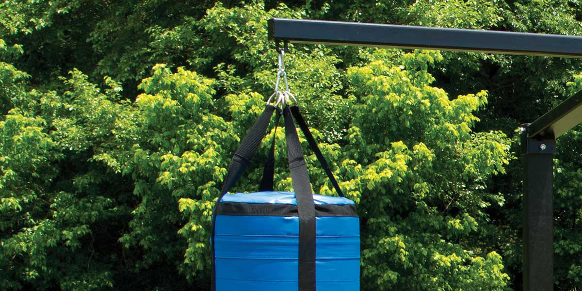 Blaster12 with Hanging Dummy Attachment