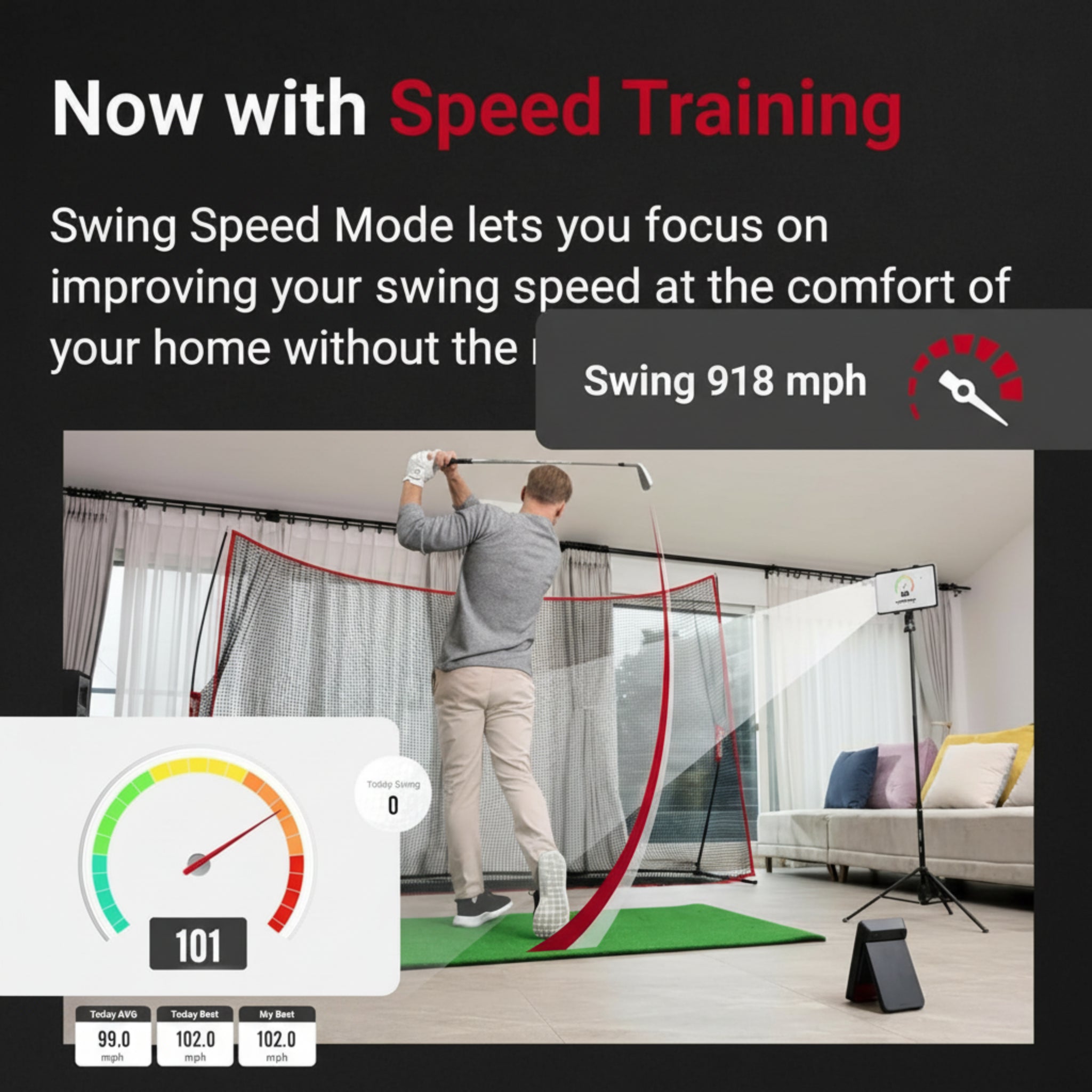 Voice Caddie SC4 PRO Golf Launch Monitor